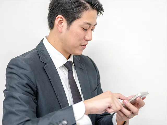 相手からのメッセージはLINEに届く